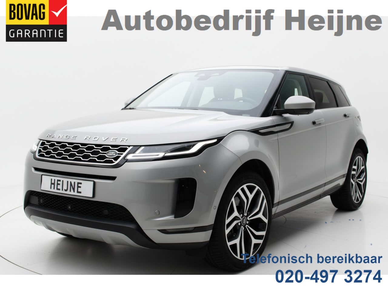 Land Rover Range Rover Evoque - 1.5 P300e HYBRID AWD Nolita Edition LEDER/CARPLAY/PANORAMADAK - AutoWereld.nl