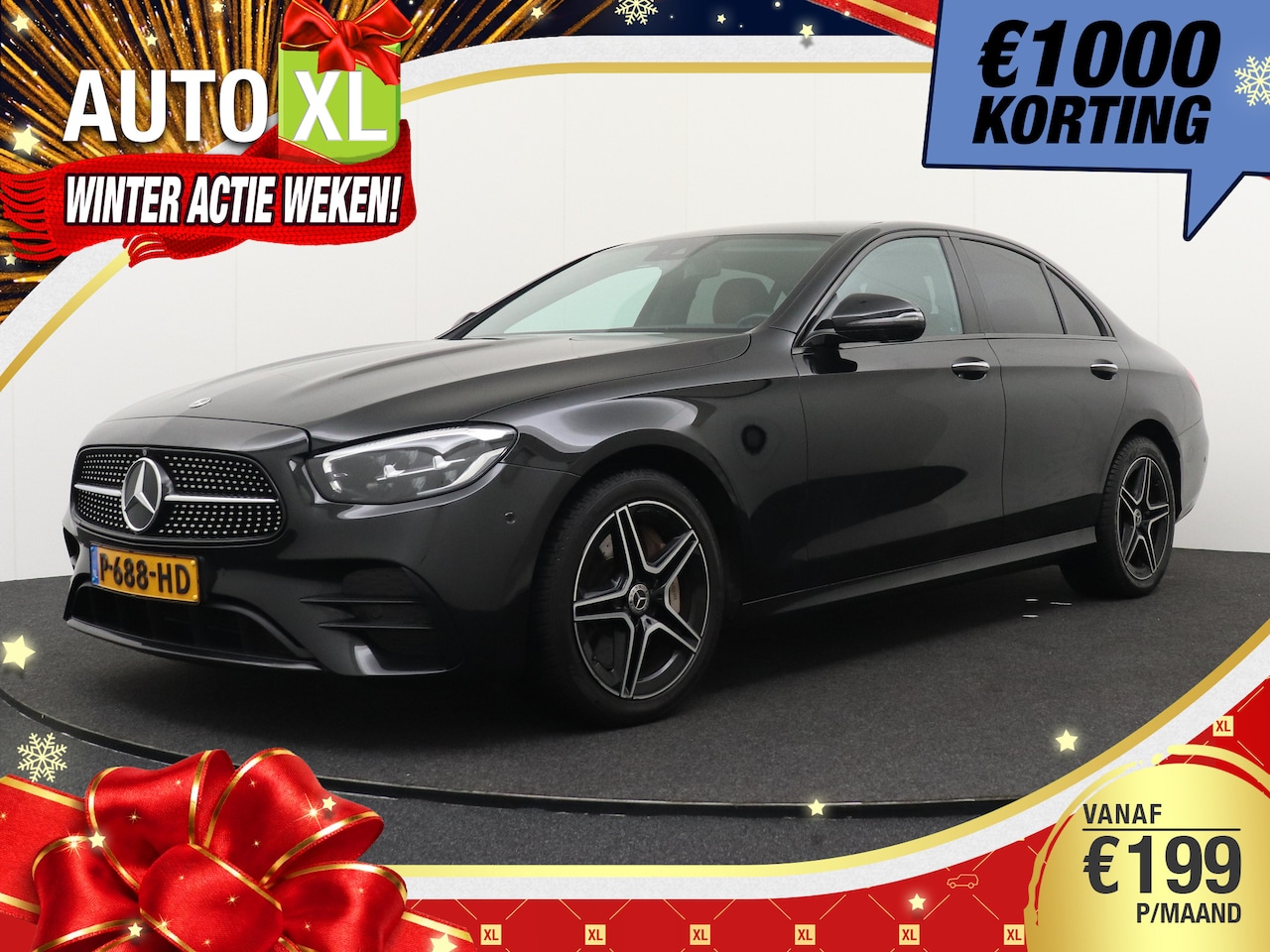 Mercedes-Benz E-klasse - 300de AMG Edition Elek.Trekhaak Dodehoek Leder 18'LMV - AutoWereld.nl