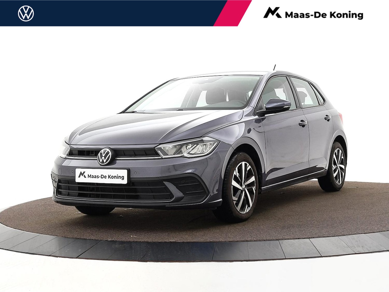 Volkswagen Polo - 1.0 TSI 95pk Life · Apple/Android Car Play · P-Sensoren · DAB · ACC · Airco · 16'' Inch · - AutoWereld.nl