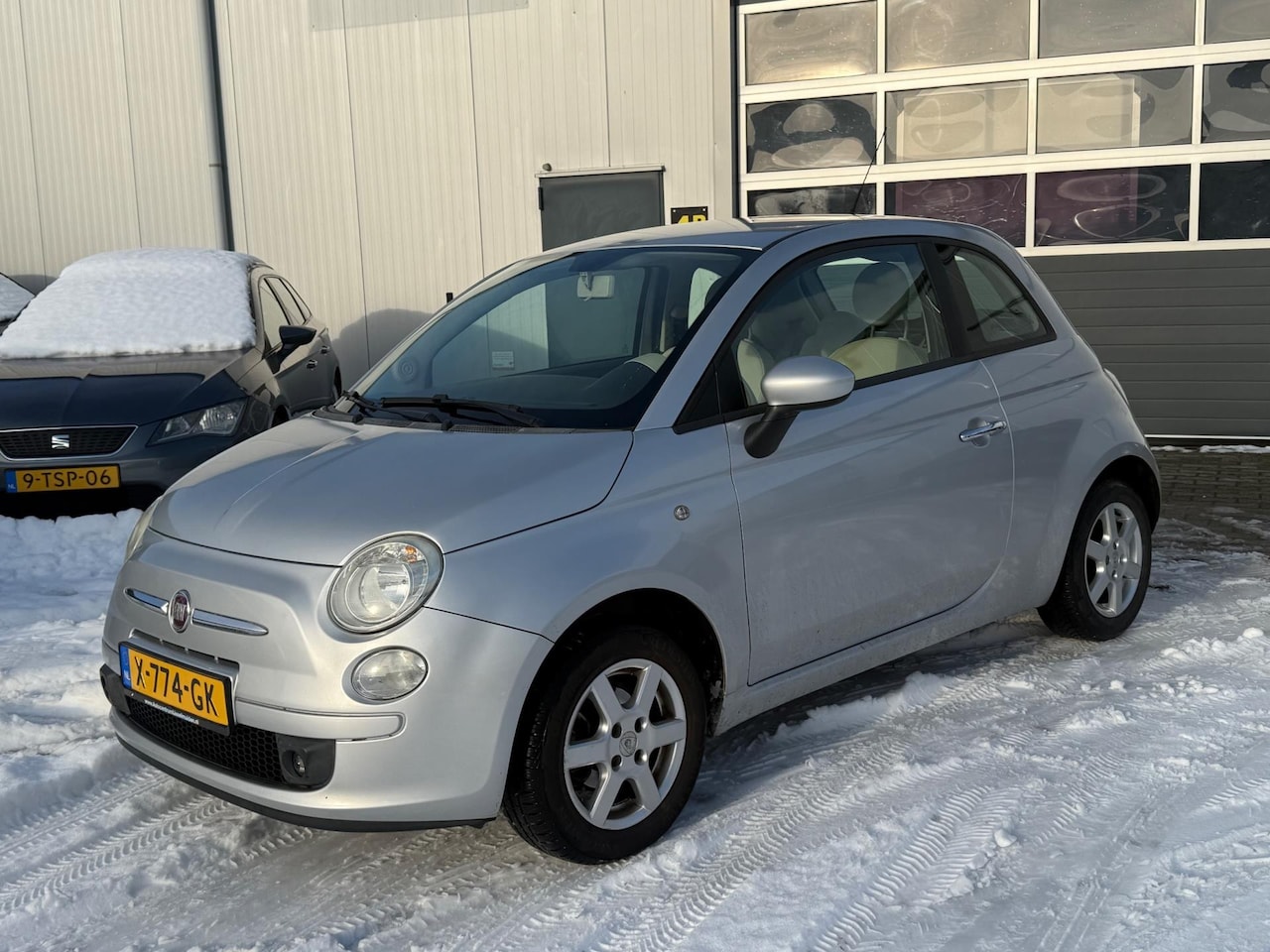 Fiat 500 - 1.2 Pop 2010 Grijs Airco 113.000 KM - AutoWereld.nl