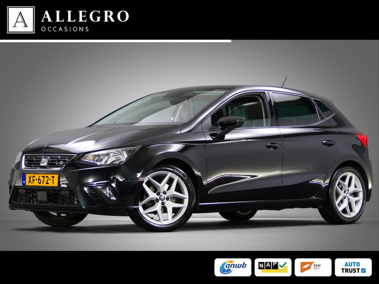 SEAT Ibiza - 1.0 TSI FR Business Intense (SFEERVERLICHTING, ADAPTIVE CRUISE CONTROL, STOELVERWARMING, A - AutoWereld.nl