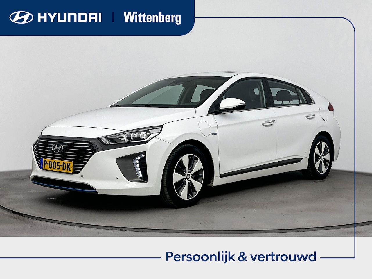 Hyundai IONIQ - 1.6 GDi PHEV Premium | Schuifdak | Leer | Stoel + stuurverwarming | Memory | Stoelventilat - AutoWereld.nl