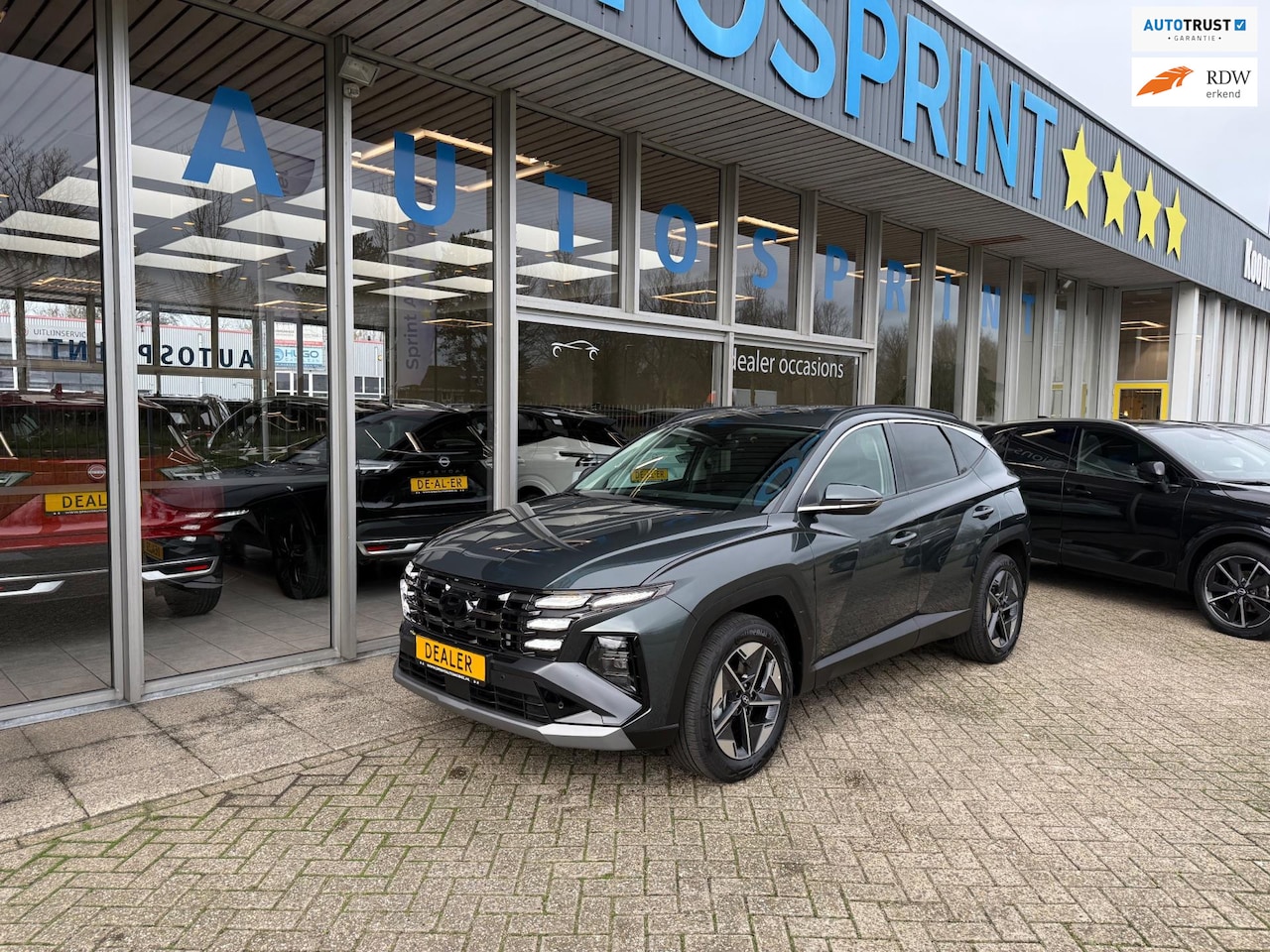 Hyundai Tucson - 1.6 T-GDI MHEV Comfort 161PK / NAVIGATIE / ELEKTRISCHE ACHTERKLEP / - AutoWereld.nl