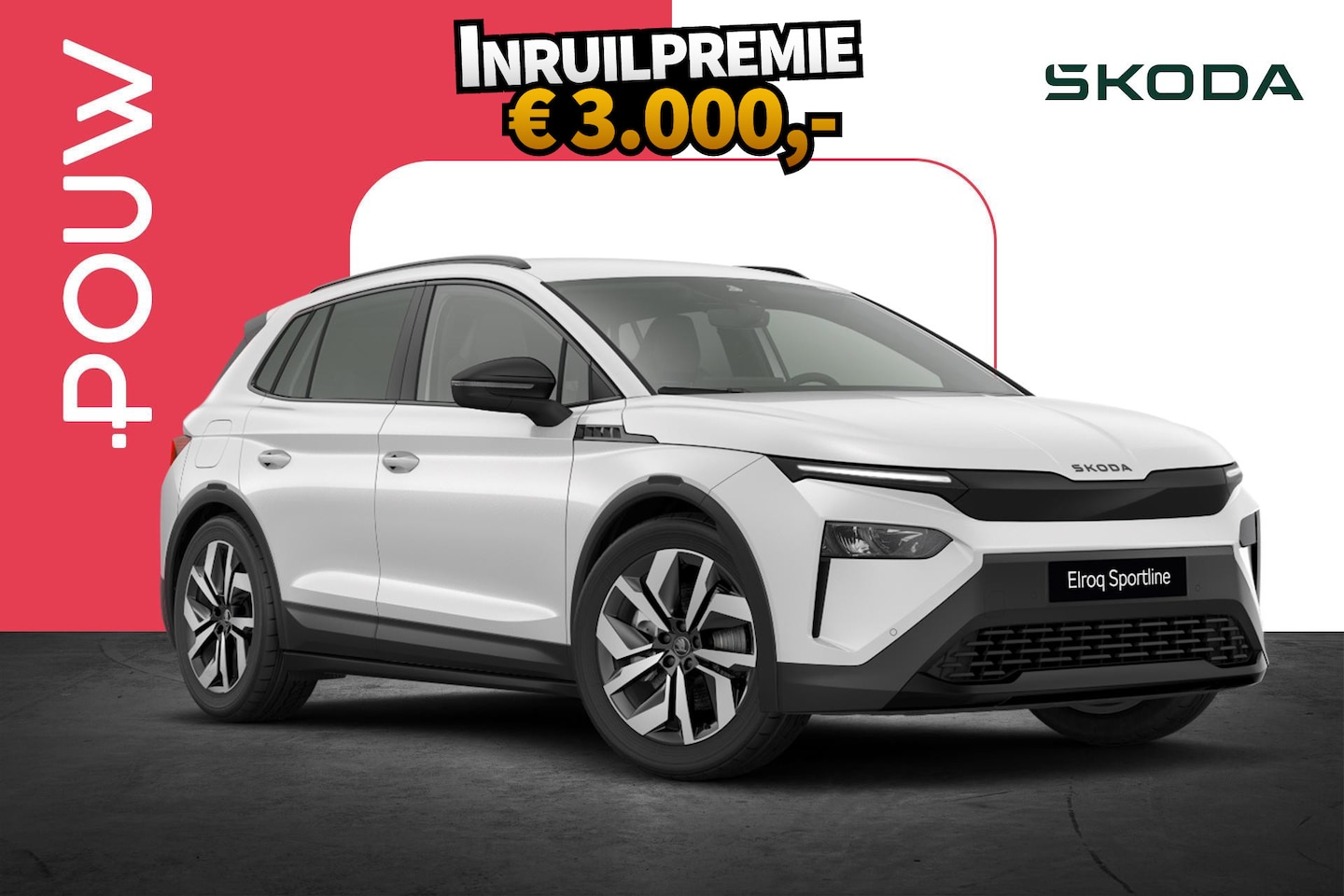 Skoda Elroq - 85 286pk Sportline | Business Upgrade Clever | Trekhaak Wegklapbaar - AutoWereld.nl