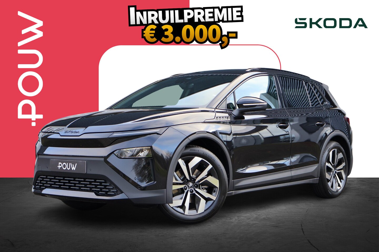 Skoda Elroq - 204pk 60 Sportline | Business Upgrade Pakket Clever | Trekhaak Wegklapbaar - AutoWereld.nl