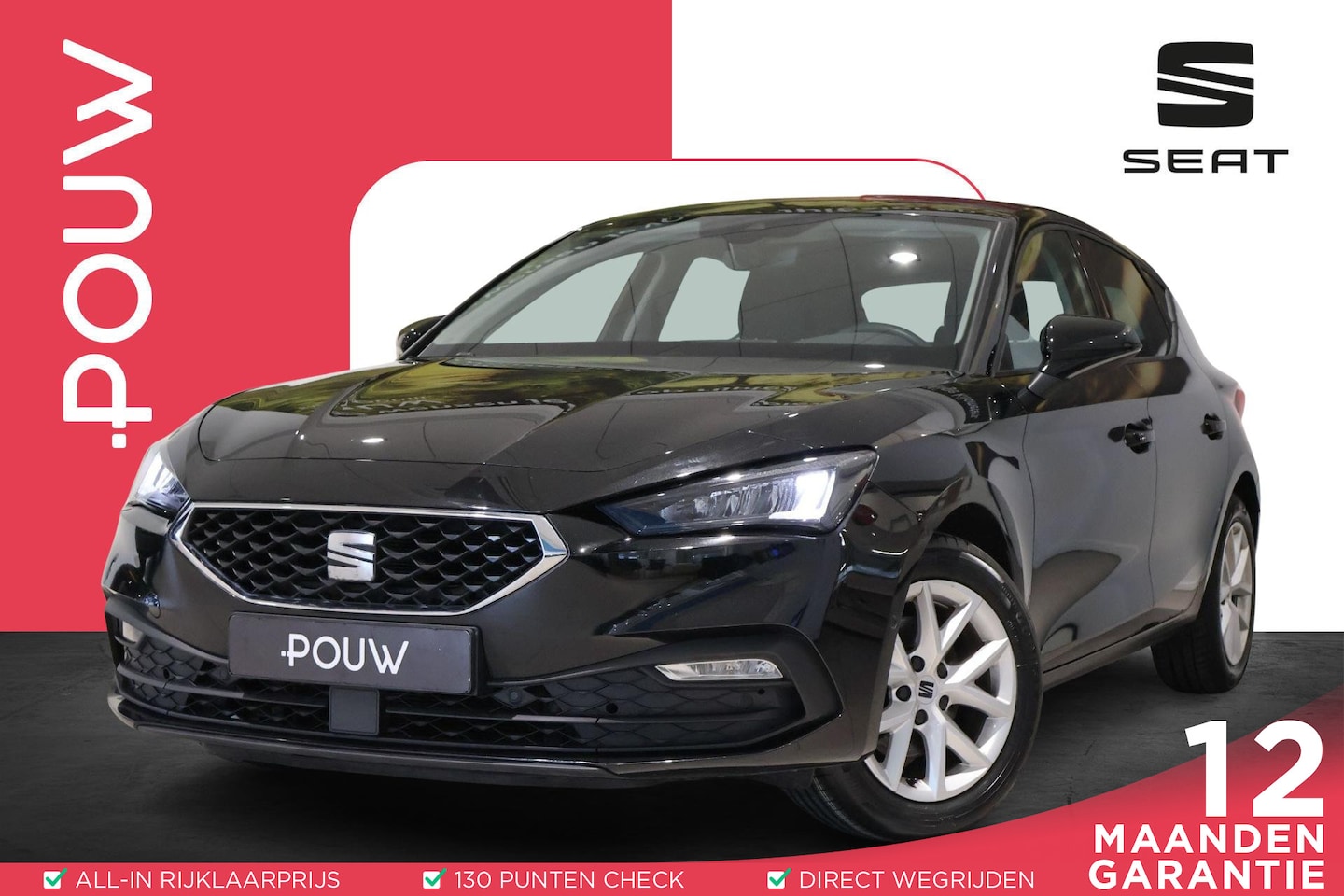 SEAT Leon - 1.0 TSI 110pk Style Business Intense | Camera | Stoelverwarming | Stuurwielverwarming | Ap - AutoWereld.nl