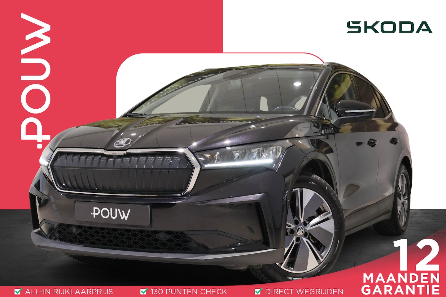 Skoda Enyaq iV - 80 204pk | SoH 94% | Stoelverwarming | Stuurwielverwarming | Camera | Apple Carplay / Andr - AutoWereld.nl