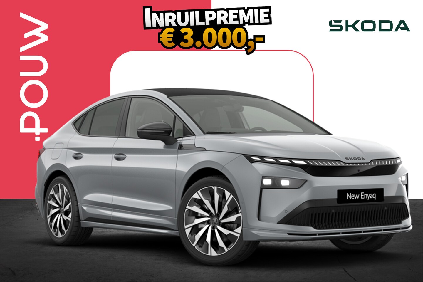 Skoda Enyaq Coupé iV - 286pk 85 Sportline | Business Upgrade Maxx | 21" Velgen - AutoWereld.nl