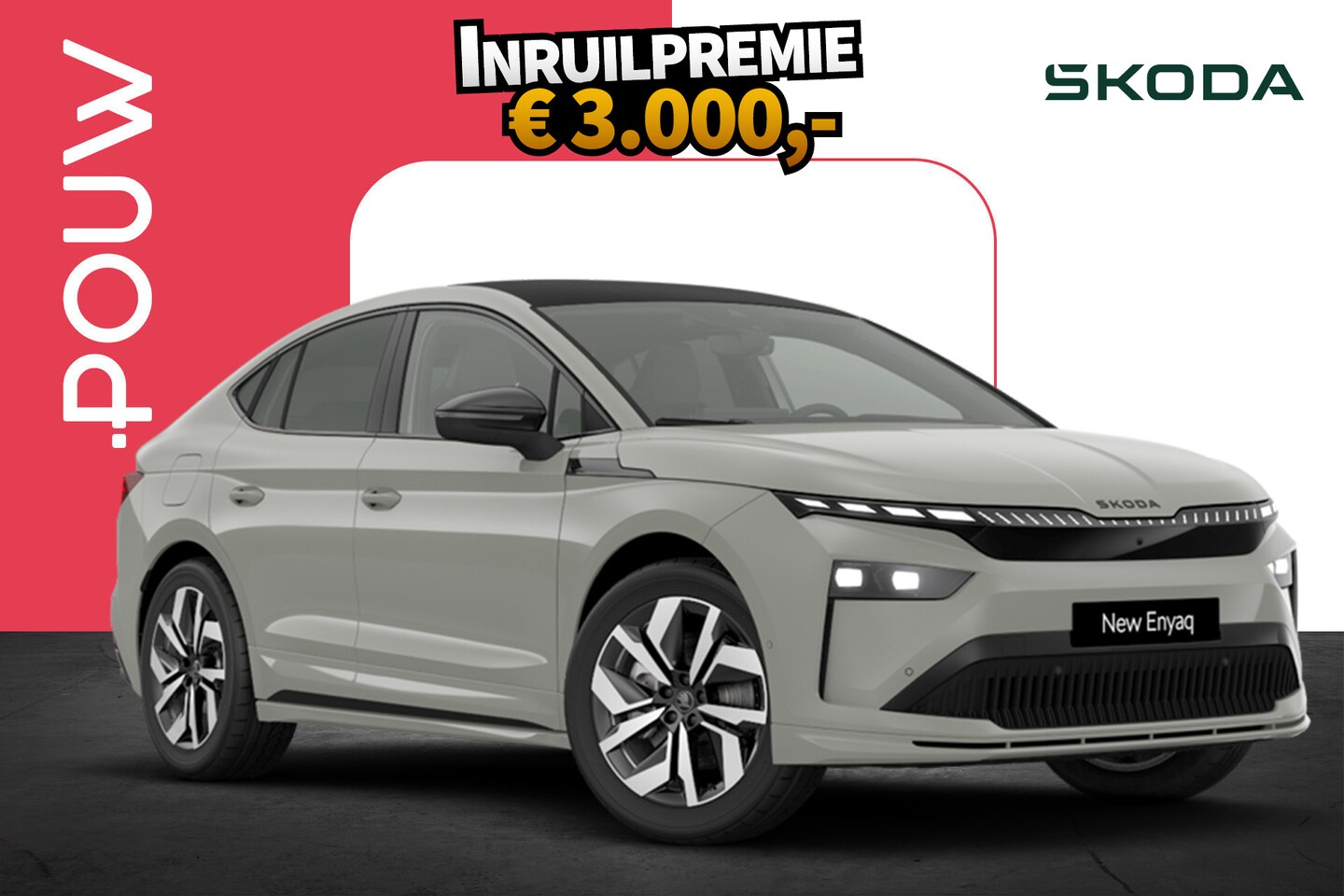 Skoda Enyaq Coupé iV - 286pk 85 Sportline | Trekhaak Wegklapbaar | Warmtepomp - AutoWereld.nl