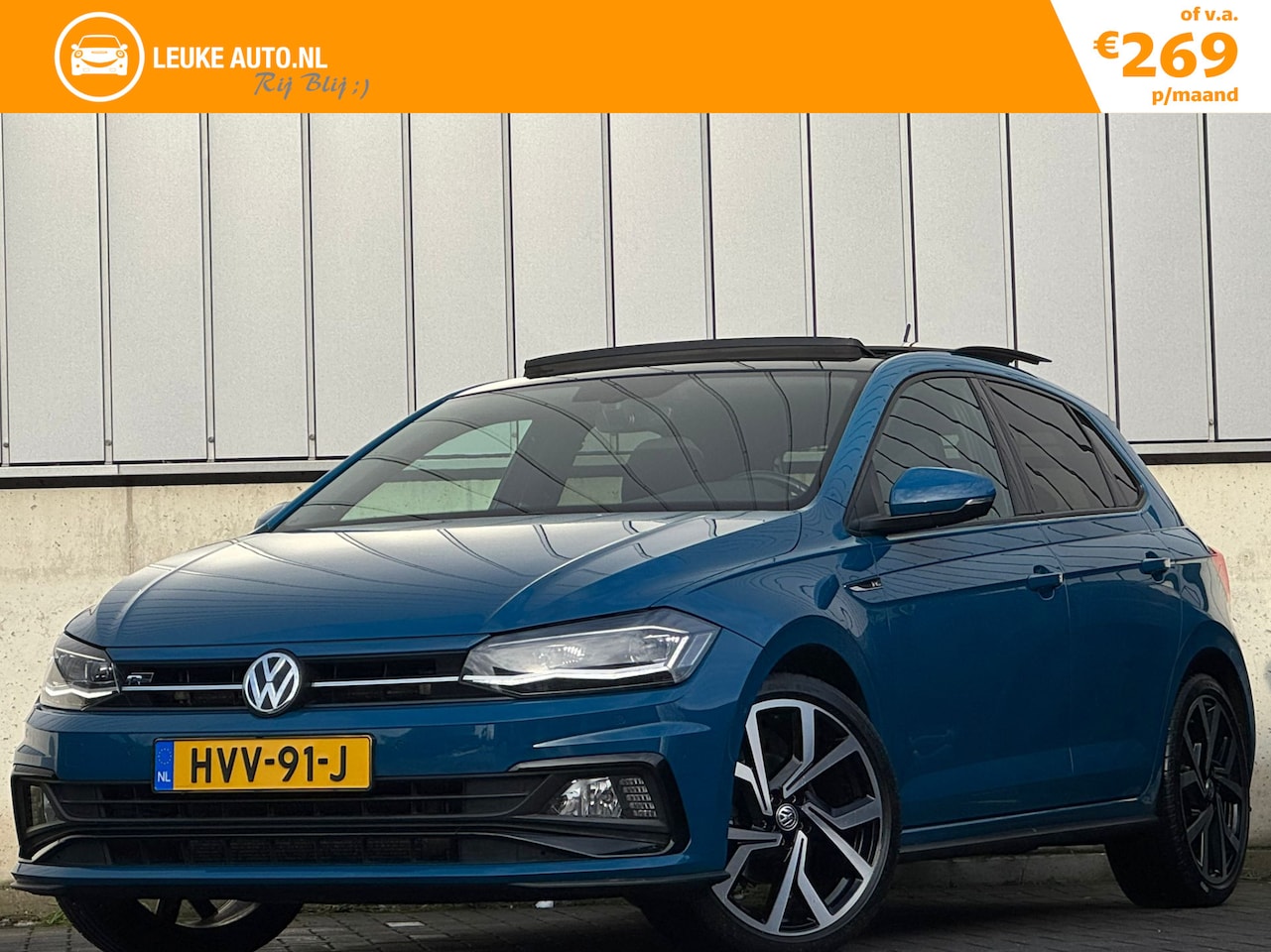 Volkswagen Polo - 1.5 TSI 150PK 3X R-Line Pano Camera Dode-Hoek - AutoWereld.nl
