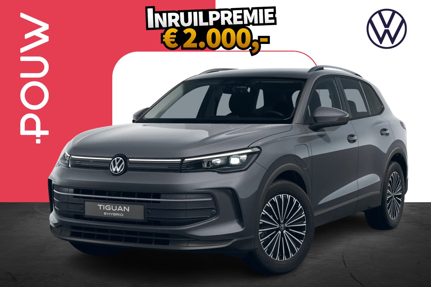 Volkswagen Tiguan - 1.5 eHybrid 204pk DSG Life Edition | Assistance Pakket Plus | Trekhaak Wegklapbaar - AutoWereld.nl