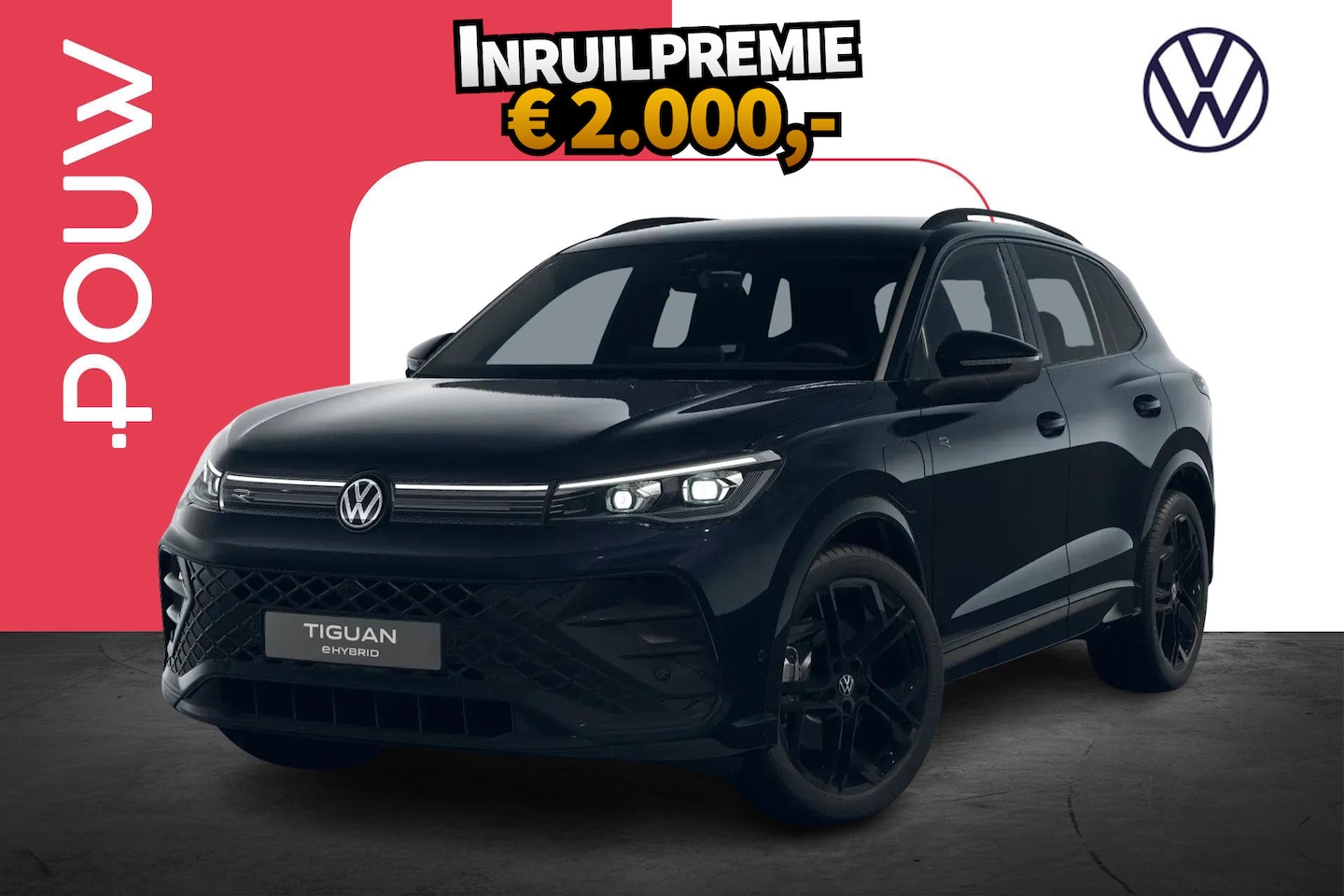 Volkswagen Tiguan - 1.5 eHybrid 204pk R-Line Edition | Velgen 20'' | Trekhaak Elek. Uitklapbaar | Panoramadak - AutoWereld.nl