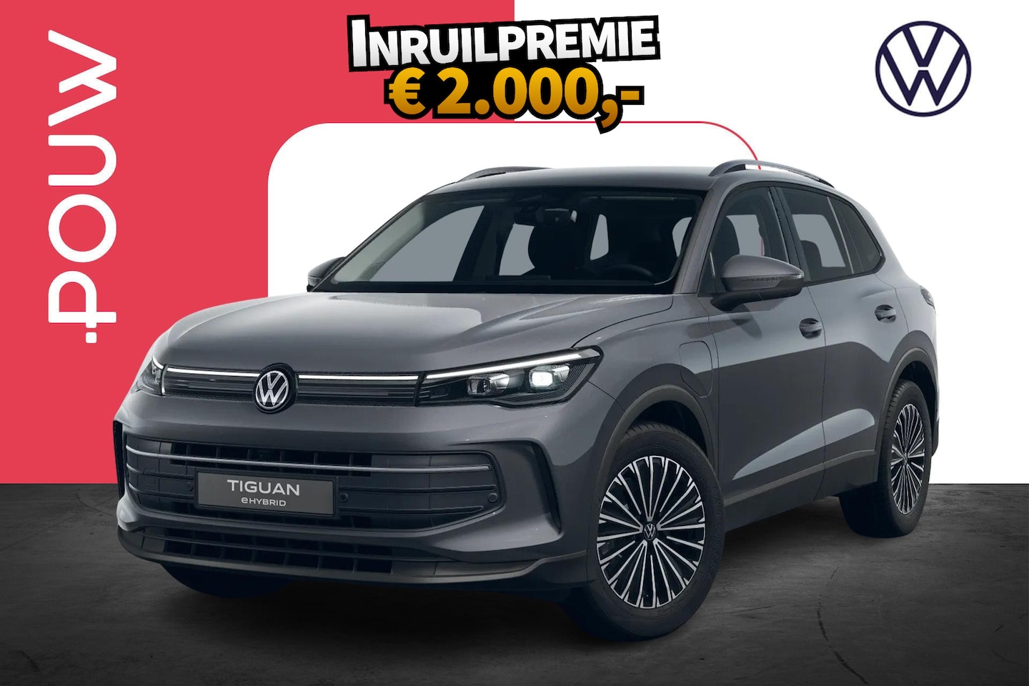 Volkswagen Tiguan - 1.5 eHybrid 204pk Life Edition | Assistence Pakket Plus | 18" Velgen - AutoWereld.nl