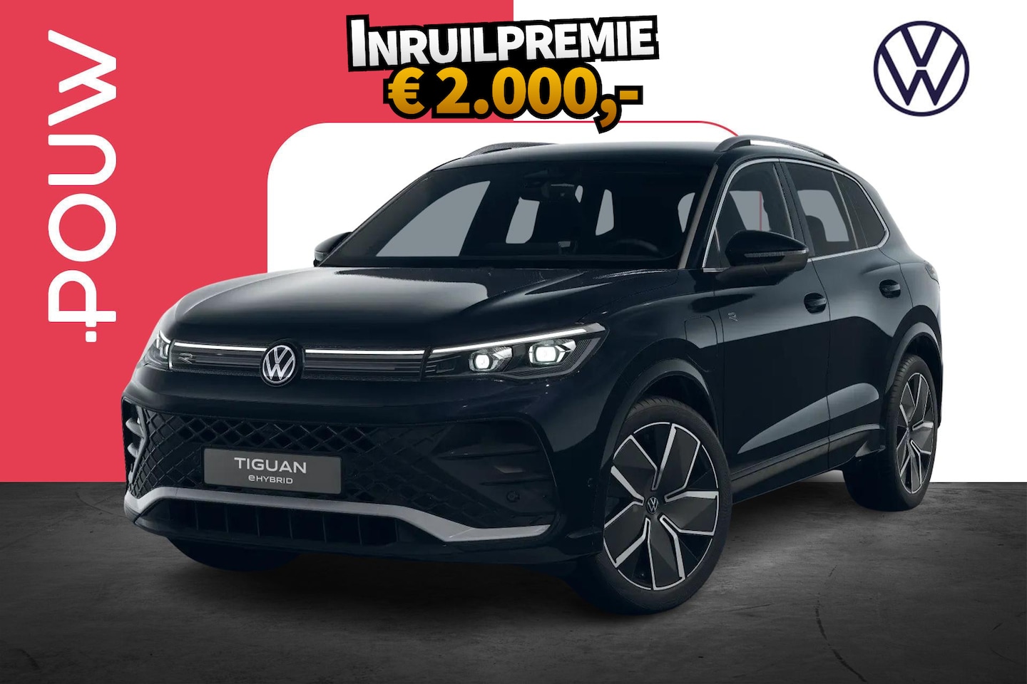 Volkswagen Tiguan - 1.5 eHybrid 204pk R-Line Edition | Velgen 20'' | Trekhaak Inklapbaar - AutoWereld.nl