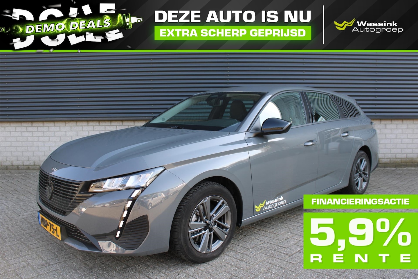 Peugeot 308 SW - DEMO DEAL Active Pack Business 130pk I Navigatie I Apple Carplay/Android Auto - AutoWereld.nl