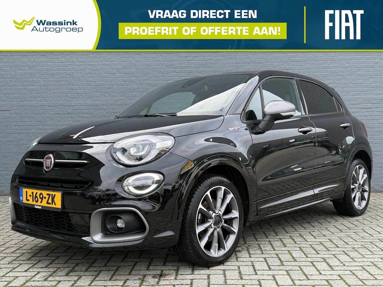 Fiat 500 X - 150pk Sport Automaat | All Season Banden | Navigatie | Achteruitrij Camera | Parkeer Senso - AutoWereld.nl