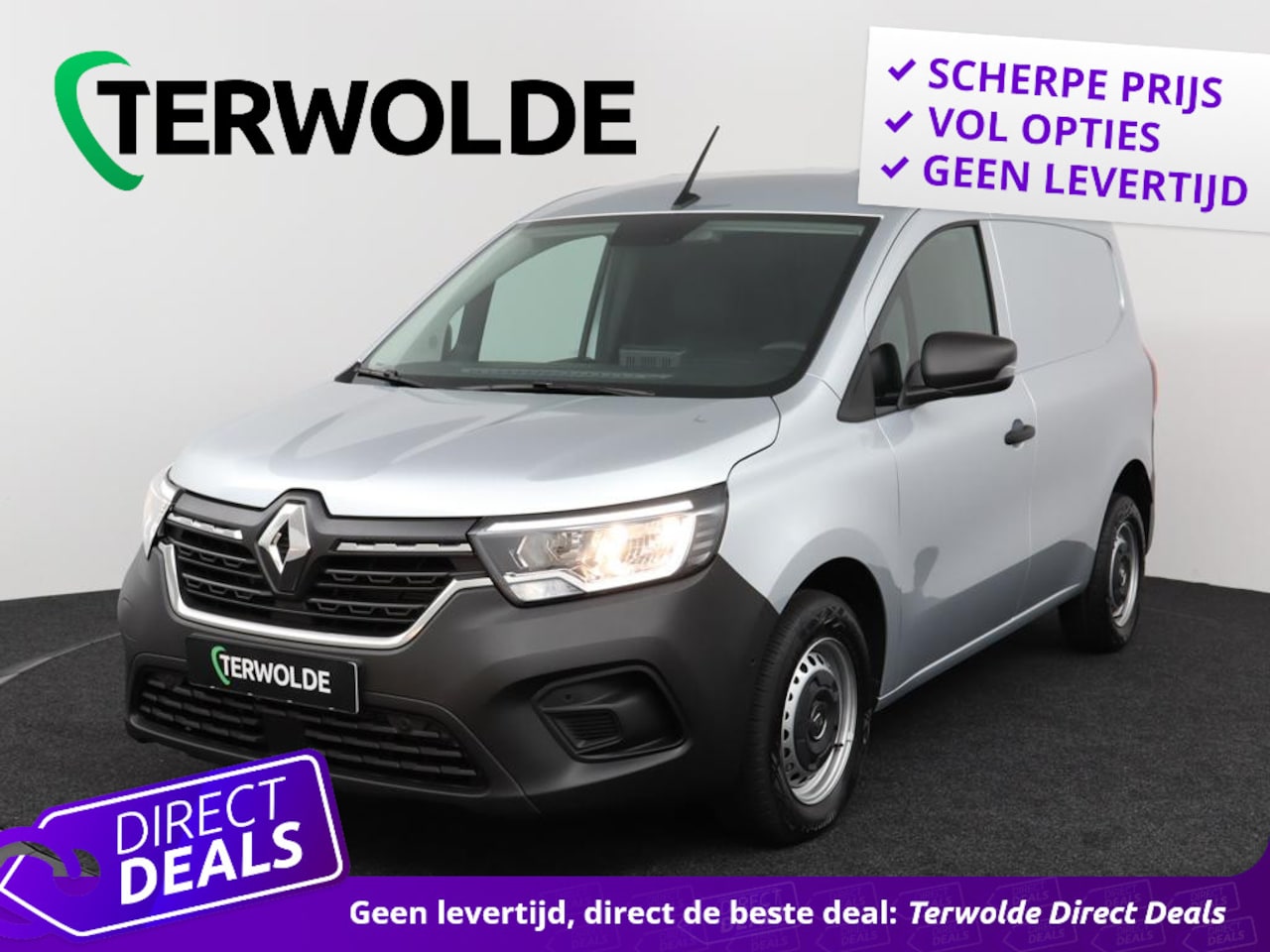 Renault Kangoo E-Tech - Advance L2 44 kWh | Cruise control en snelheidsbegrenzer | Elektrisch bedienbare ramen | E - AutoWereld.nl