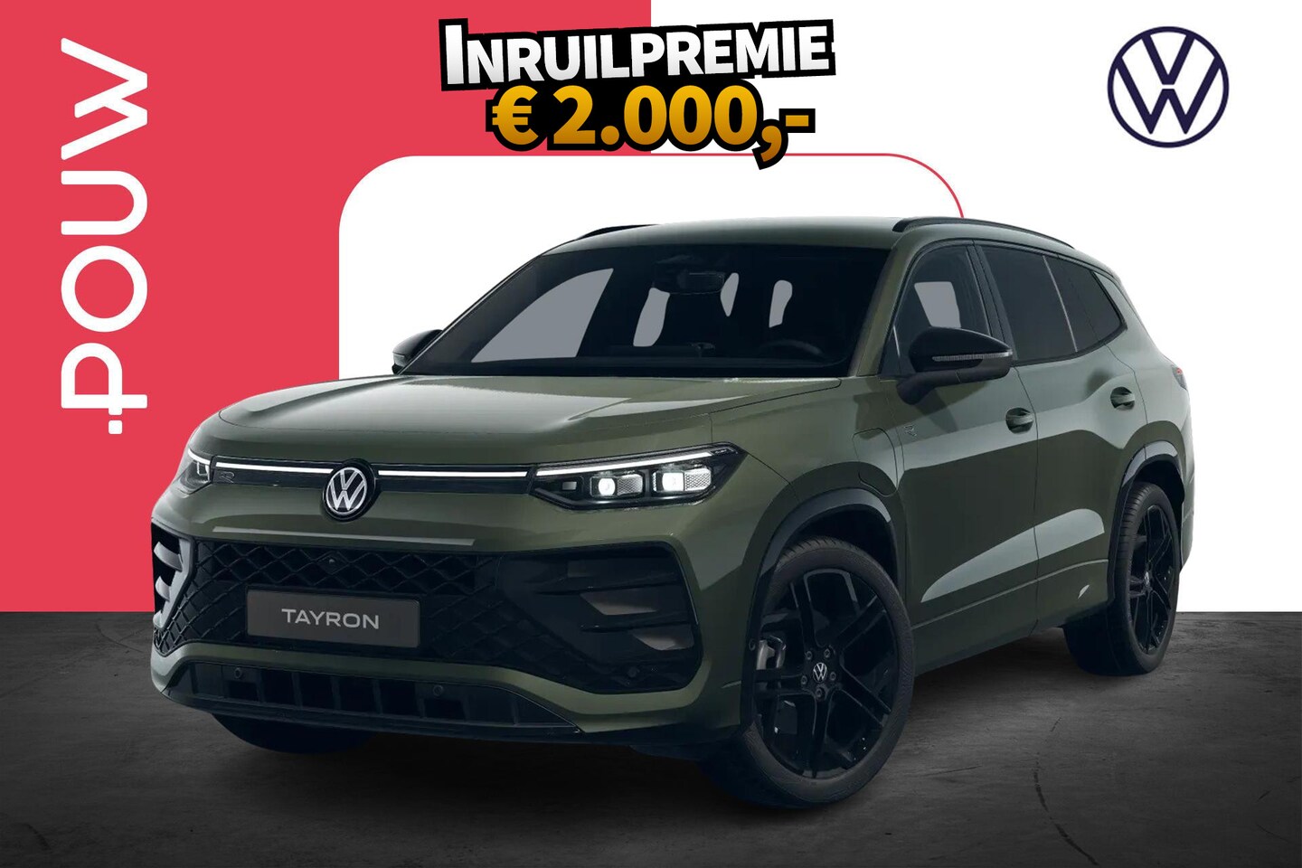 Volkswagen Tayron - 1.5 eHybrid 204pk R-Line Edition | Velgen 20'' | Trekhaak Inklapbaar - AutoWereld.nl