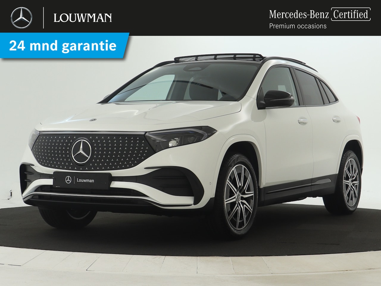 Mercedes-Benz EQA - 250+ AMG Line | Nightpakket | Panorama schuif/kanteldak | Stuur - en Stoelverwarming | Par - AutoWereld.nl