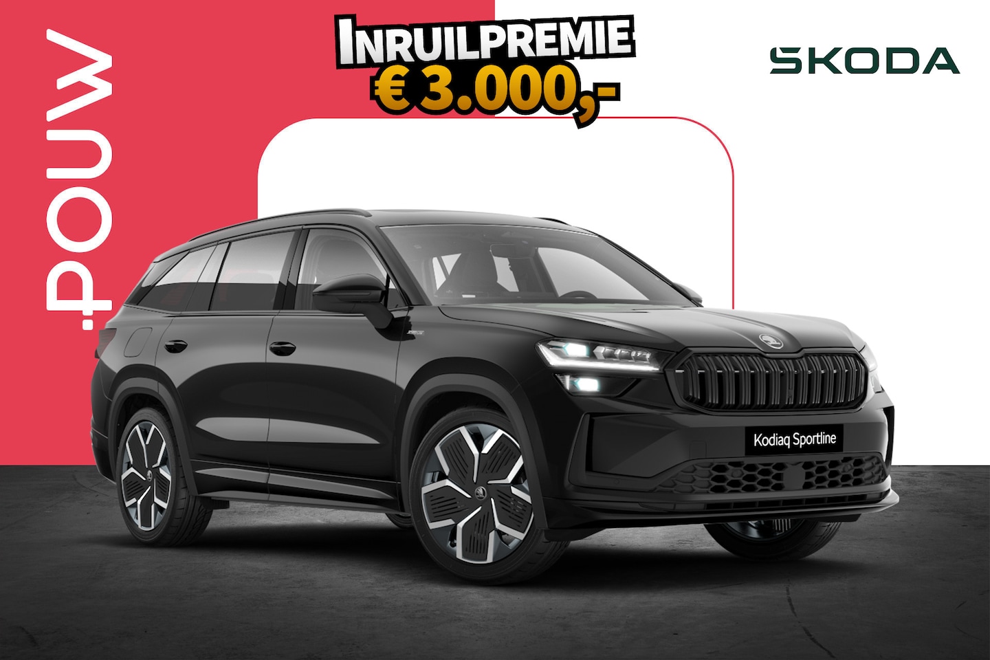 Skoda Kodiaq - 1.5 TSI PHEV Sportline Business | LMV 20'' | Trekhaak Uitklapbaar | Panoramadak - AutoWereld.nl