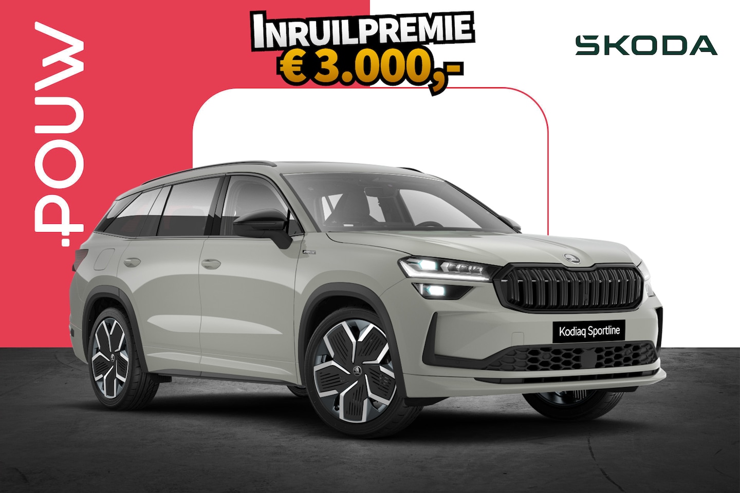 Skoda Kodiaq - 1.5 TSI 204pk DSG PHEV Sportline Business | LMV 20'' | Panoramadak | Trekhaak Uitklapbaar - AutoWereld.nl