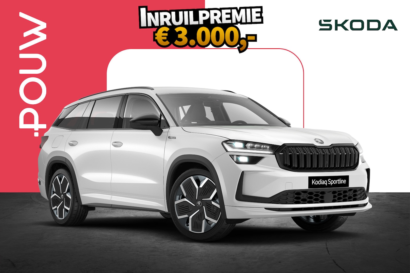 Skoda Kodiaq - 1.5 TSI 204pk PHEV DSG Sportline Business | LMV 20'' | Trekhaak Uitklapbaar - AutoWereld.nl