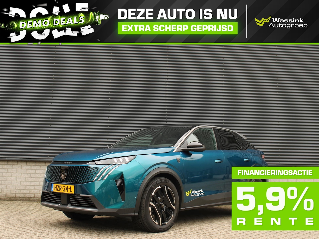 Peugeot 3008 - GT Plug-In HYBRID 195pk e-DCS7 I 360 Vision & Drive Assist Pack I Panoramadak I Alcantara - AutoWereld.nl