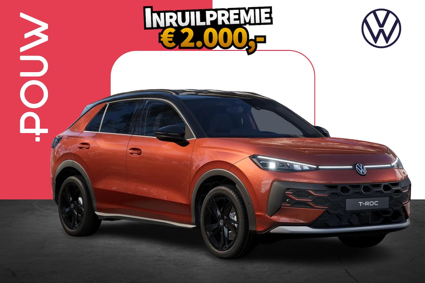 Volkswagen T-Roc - 1.5 eTsi 115pk DSG Style First Edition | Black Style Pakket | Multimedia Pakket - AutoWereld.nl