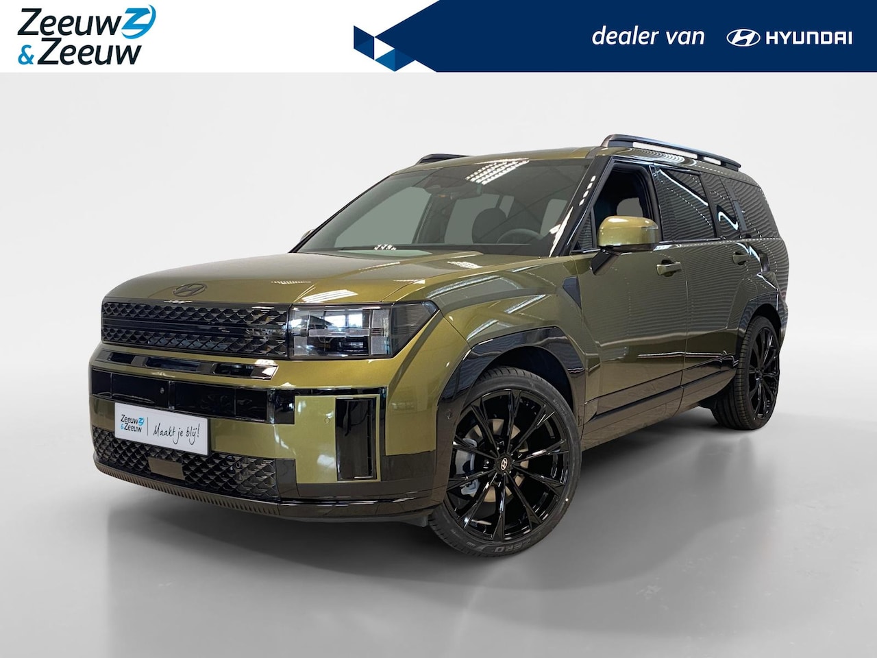 Hyundai Santa Fe - 1.6 PHEV | BLACK-LINE | 7 PERS. | 4WD | 21'' BLACKLINE VELGEN | - AutoWereld.nl