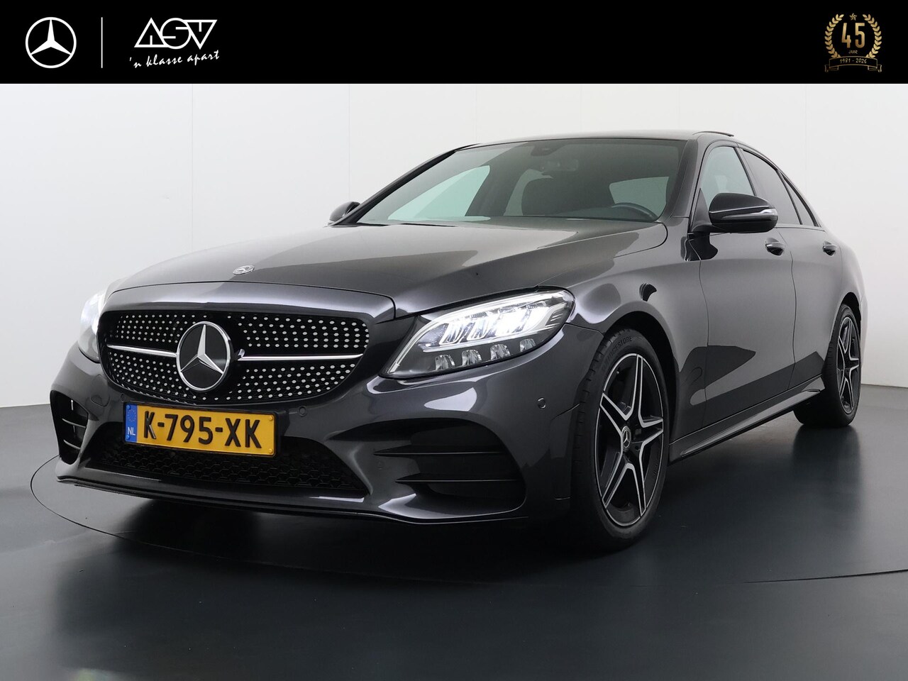 Mercedes-Benz C-klasse - 180 Business Solution AMG | Panorama - Schuifdak | Nightpakket | Volledig Dealeronderhoude - AutoWereld.nl