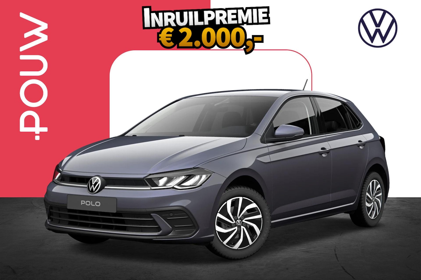 Volkswagen Polo - 1.0 TSI 95pk Life Edition | Velgen 15'' | Achteruitrijcamera - AutoWereld.nl