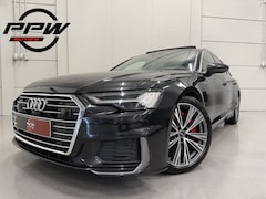 Audi A6 Avant - 55 TFSI e quattro 3x S-Line VESUVGRAU PANO/TREKHAAK/HEAD-UP/MASSAGE+VENTILATIE/360CAMERA/V