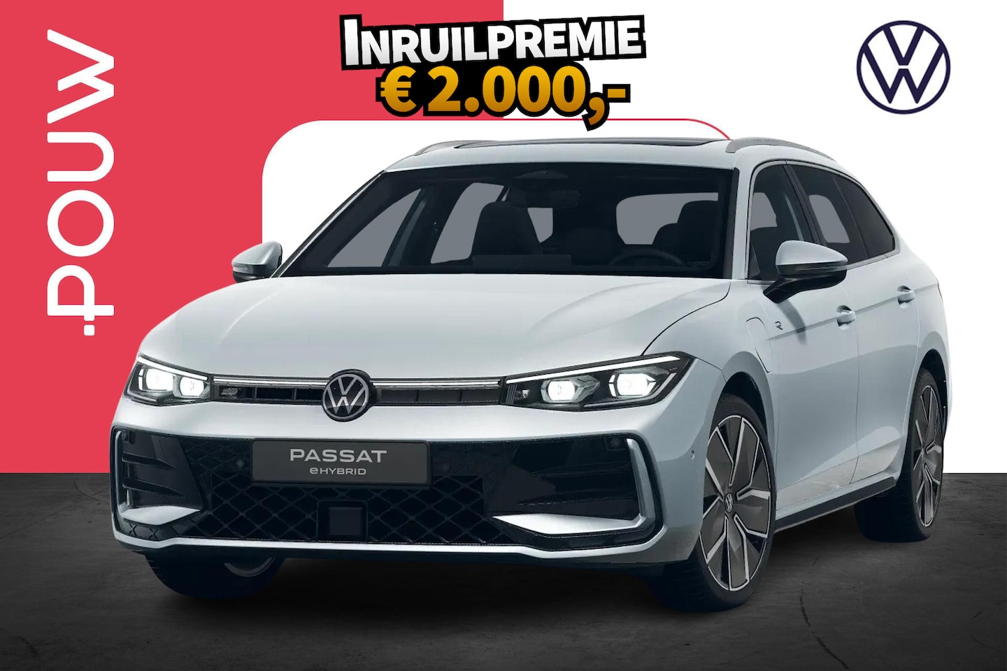 Volkswagen Passat Variant - 1.5 eHybrid 204pk R-Line Edition | LMV 19'' | Harman Kardon Audio - AutoWereld.nl