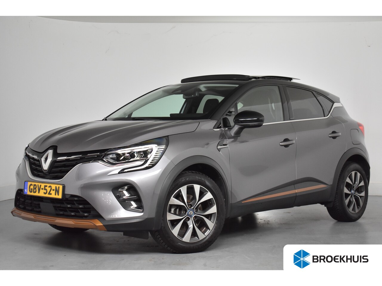Renault Captur - 1.6 E-Tech Plug-in Hybrid 160 Intens | Automaat! | Open Dak | Sfeerverlichting | Navi | Ca - AutoWereld.nl