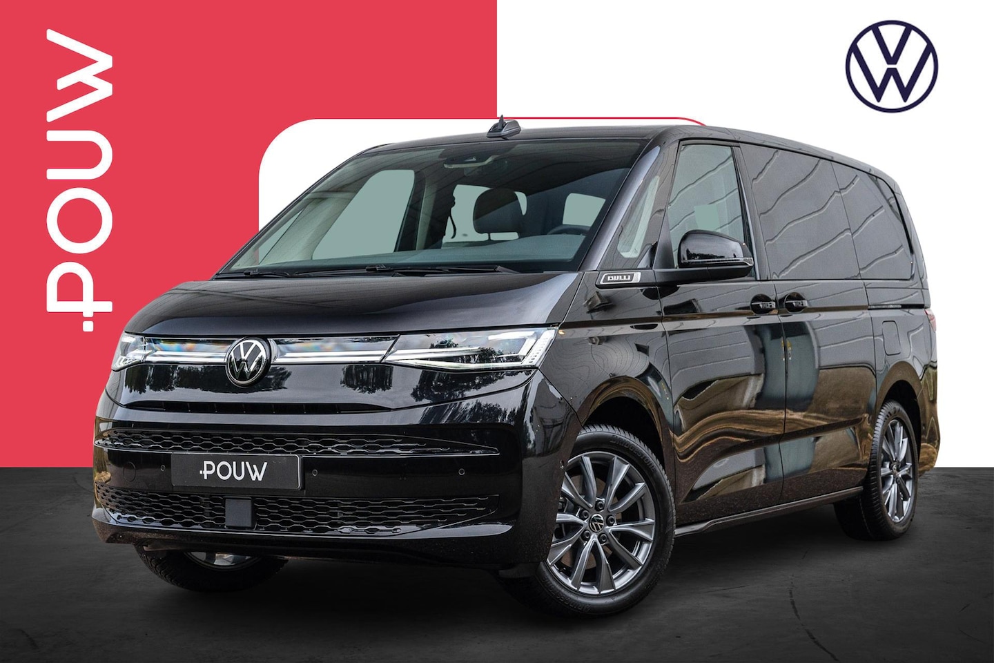 Volkswagen Multivan - 1.5 eHybrid 245pk L2 Bulli Edition 4Motion | Trekhaak Wegklapbaar | Stoelen Pakket - AutoWereld.nl