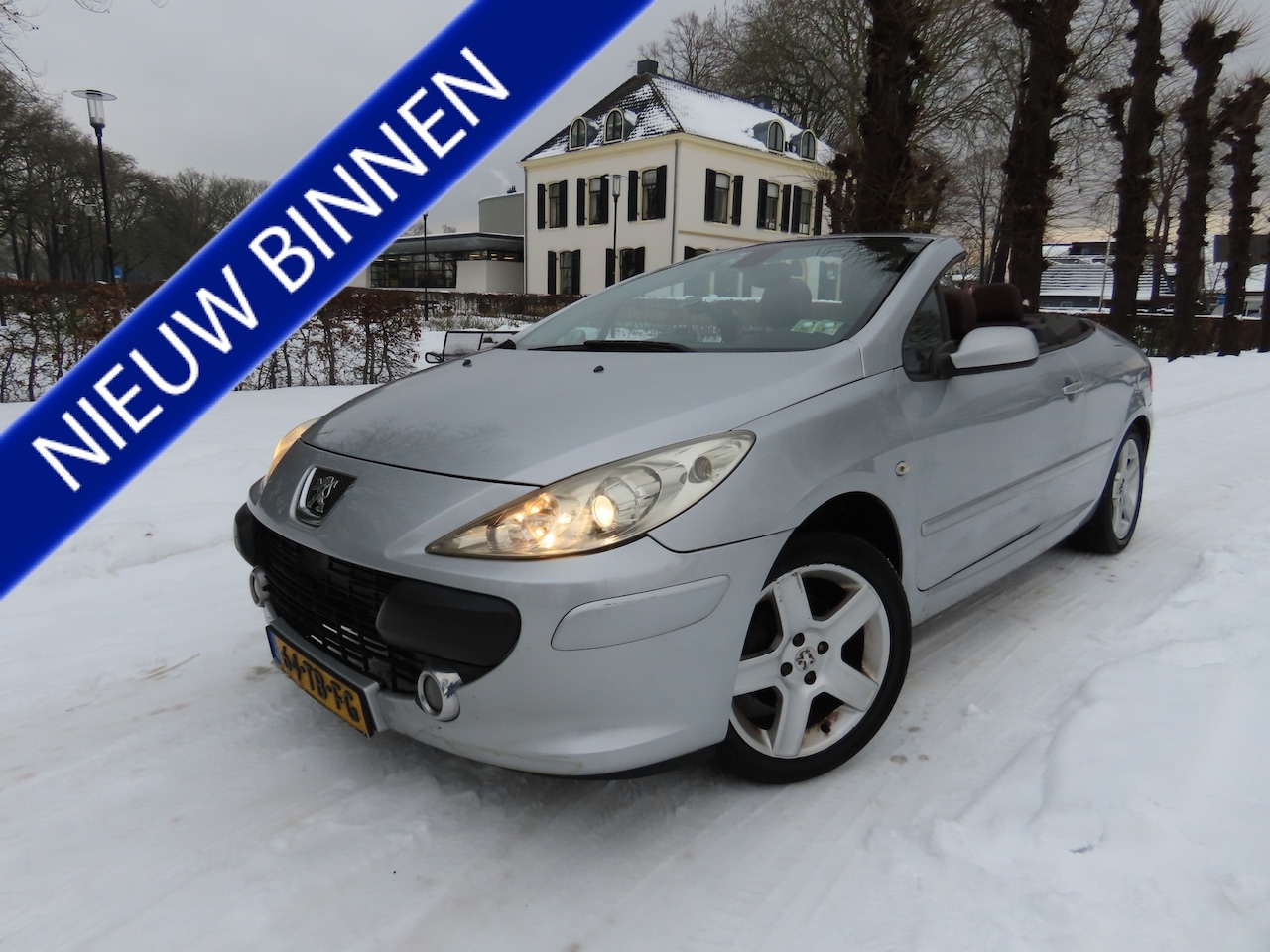 Peugeot 307 CC - 2.0-16V Leer Stoelverwarming Ecc Cruisecontrol Xenon Lm Velgen - AutoWereld.nl