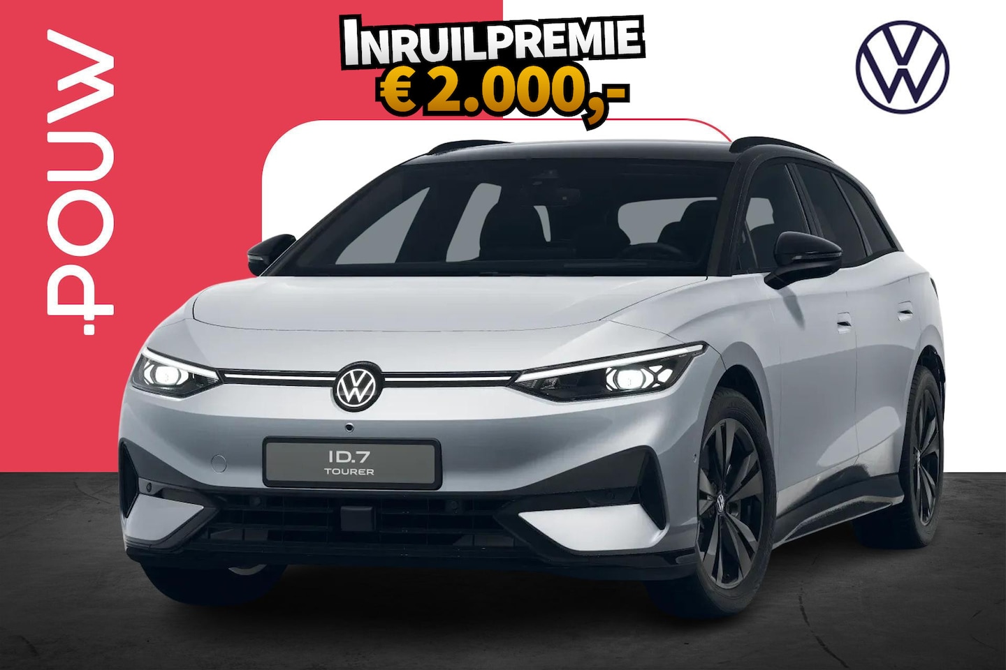 Volkswagen ID.7 Tourer - 286pk Pro Limited Edition 77 kWh | Black Edition Pakket | Trekhaak Wegklapbaar - AutoWereld.nl