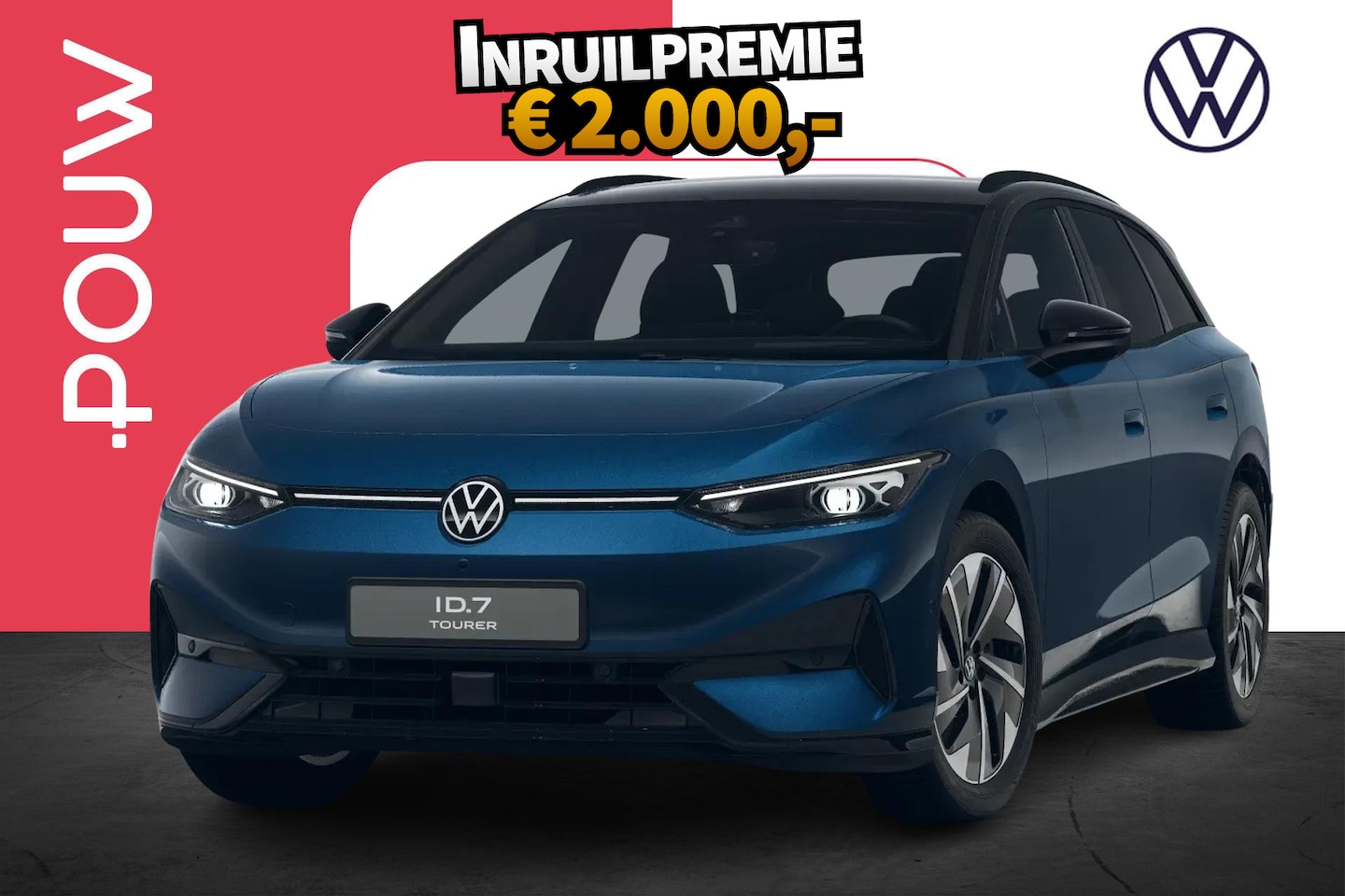 Volkswagen ID.7 Tourer - 286pk Limited Edition 77 kWh | Comfort Pakket | Trekhaak Wegklapbaar - AutoWereld.nl
