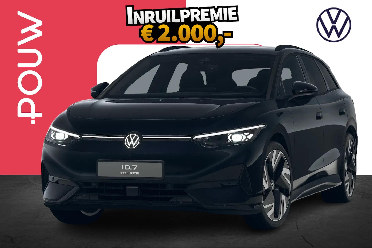 Volkswagen ID.7 Tourer - 286pk Pro S Limited Edition 86 kWh | 21" Velgen | Trekhaak Wegklapbaar - AutoWereld.nl