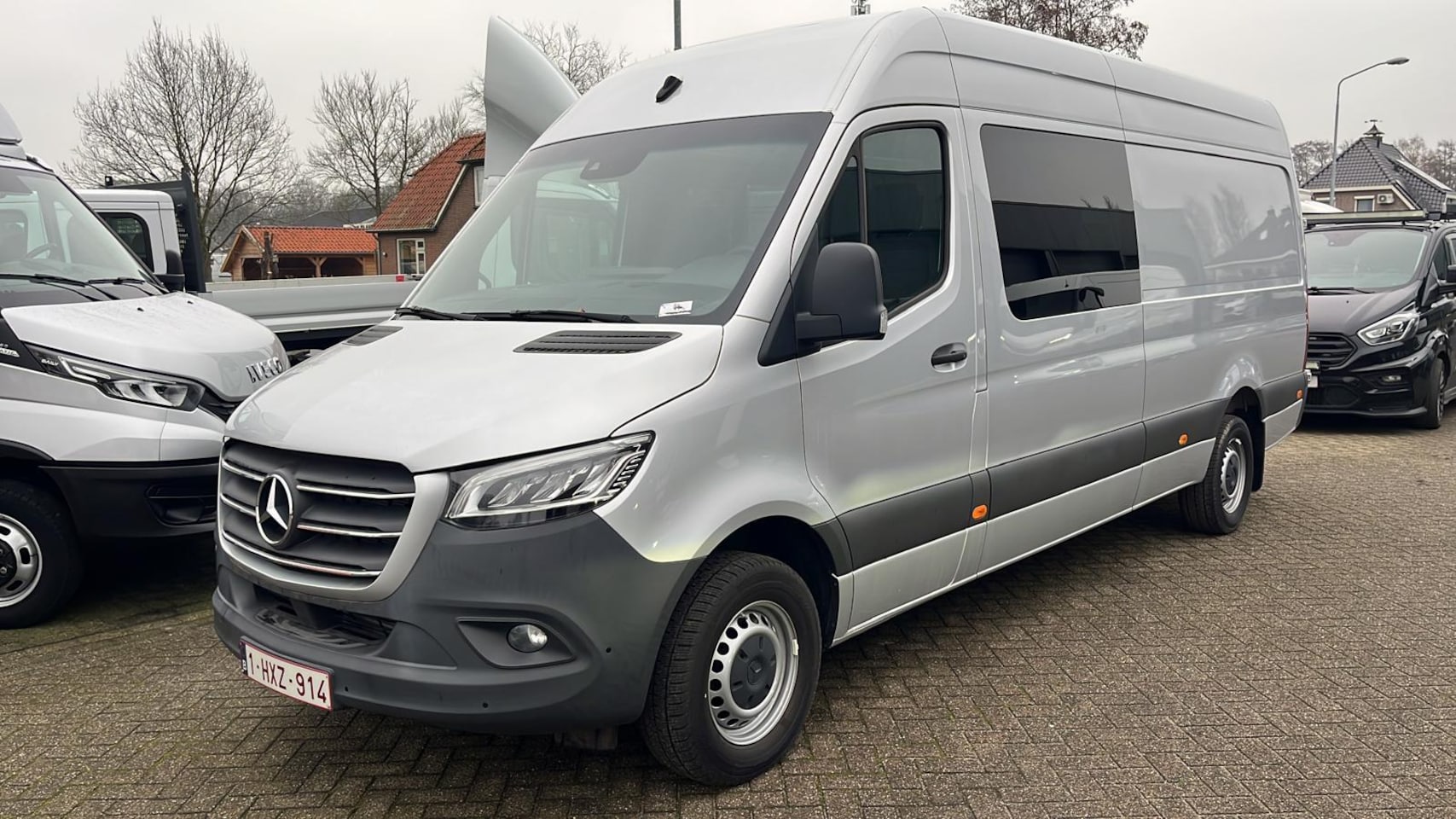 Mercedes-Benz Sprinter - 319 3.0 CDI L3H2 AUT| NIEUW! 100km | 3500kg trekhaak |LED MBUX - AutoWereld.nl