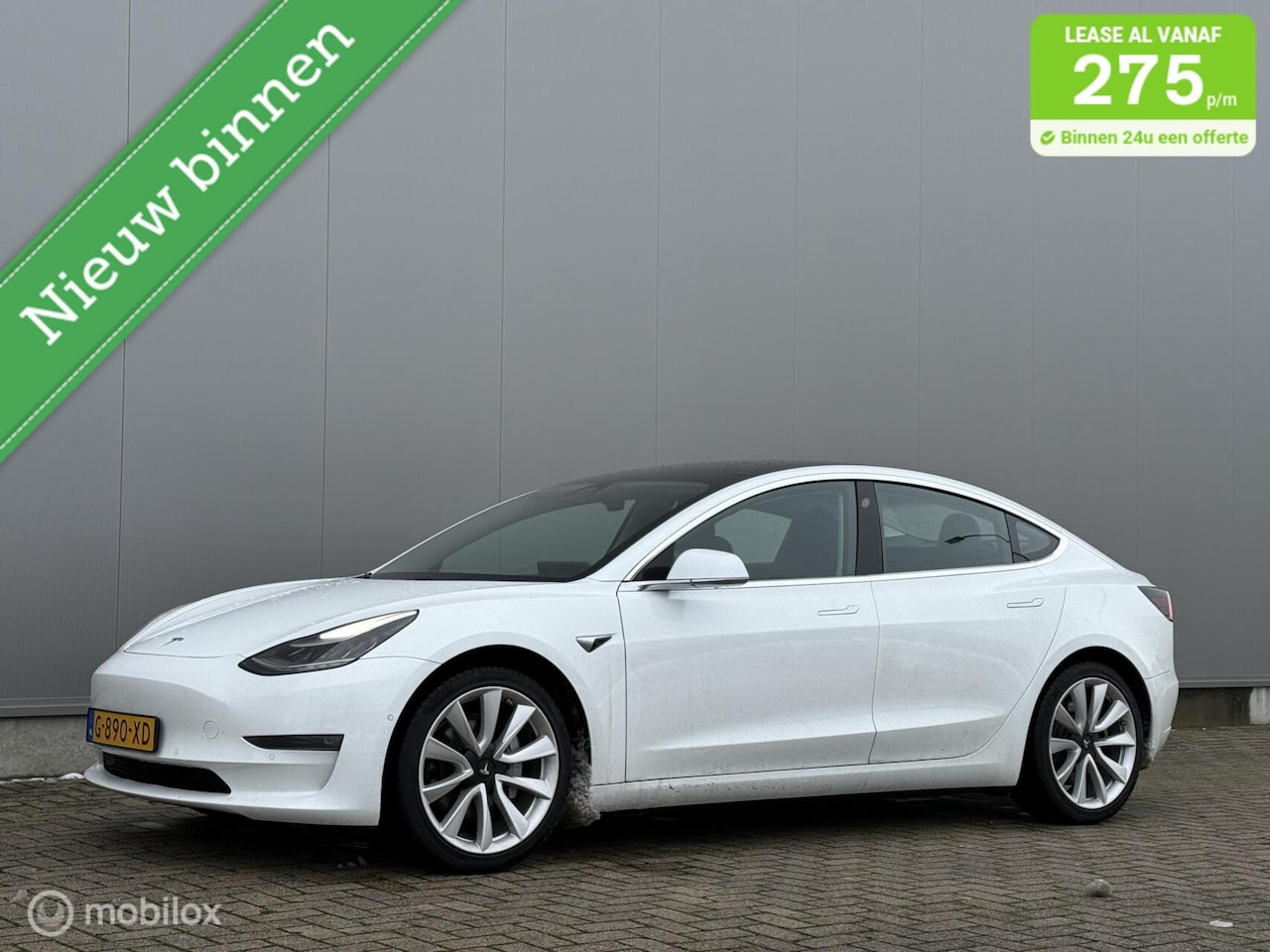 Tesla Model 3 - Long Range RWD Long Range AWD - trekhaak - 19 inch - SOH 84% - AutoWereld.nl