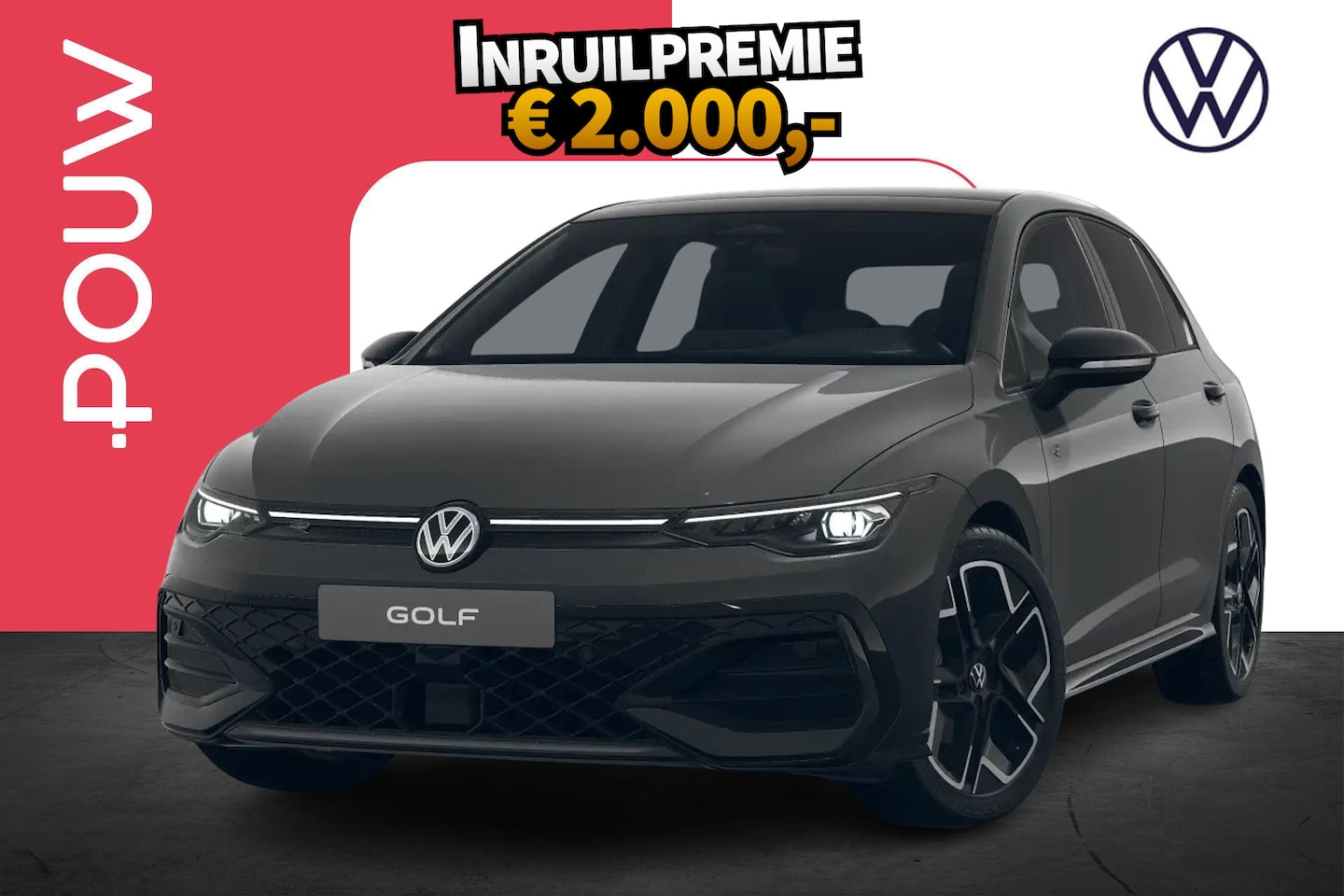 Volkswagen Golf - 1.5 eTSI 115pk DSG R-Line Edition | Black Style Pakket | Panoramadak - AutoWereld.nl