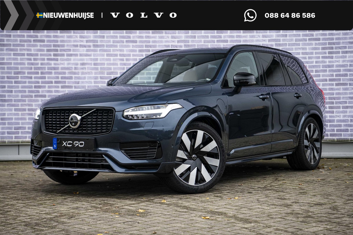 Volvo XC90 - 2.0 T8 Plug-in hybrid AWD Ultra Dark | Edition Pack | Donker Glas | Luchtvering | Bowers & - AutoWereld.nl
