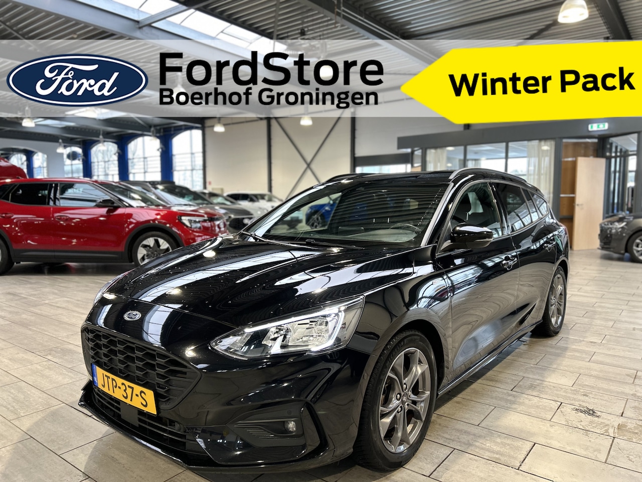Ford Focus Wagon - EcoBoost Hybrid 125pk ST Line | Winterpack | AGR stoel | Adaptive Cruise | Climate control - AutoWereld.nl