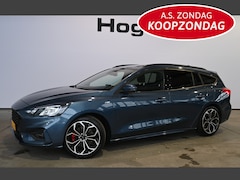 Ford Focus Wagon - 1.0 EcoBoost ST Line X Business Lane Assist Adaptieve Cruise Trekhaak Clima Navigatie Stoe