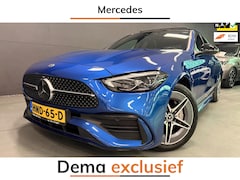 Mercedes-Benz C-klasse - 300 e AMG BLACK-LINE 313PK PANO/V-COCKPIT/NAVI/DAB/CARPLAY/CAM///
