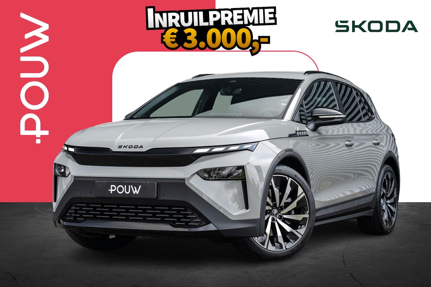 Skoda Elroq - 85 286pk Sportline Edition | Business Upgrade Plus | Trekhaak Wegklapbaar - AutoWereld.nl