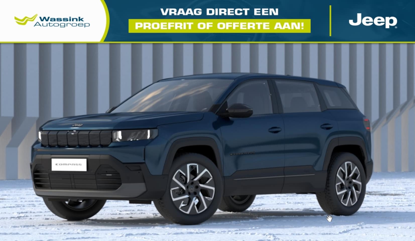 Jeep Compass - 74 kWh 213pk Altitude | Nu bestelbaar! | Private Lease vanaf €716,- per maand* | - AutoWereld.nl