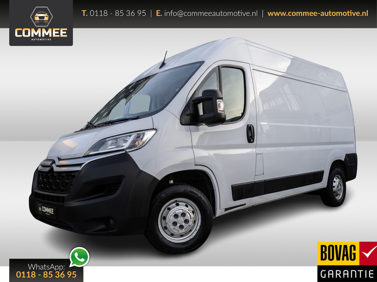 Citroën Jumper - 2.2 BlHDi 140PK L2H2 33 ✅NAV✅CAM✅Stoelverw✅Trekhaak✅Standkachel - AutoWereld.nl