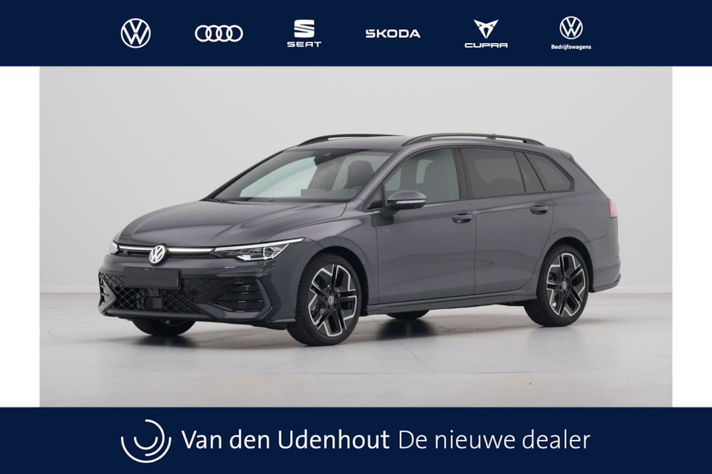 Volkswagen Golf Variant - 1.5 eTSI R-Line Edition 360 Camera Navigatie Stoel/Stuurverwarming Carplay 340 - AutoWereld.nl